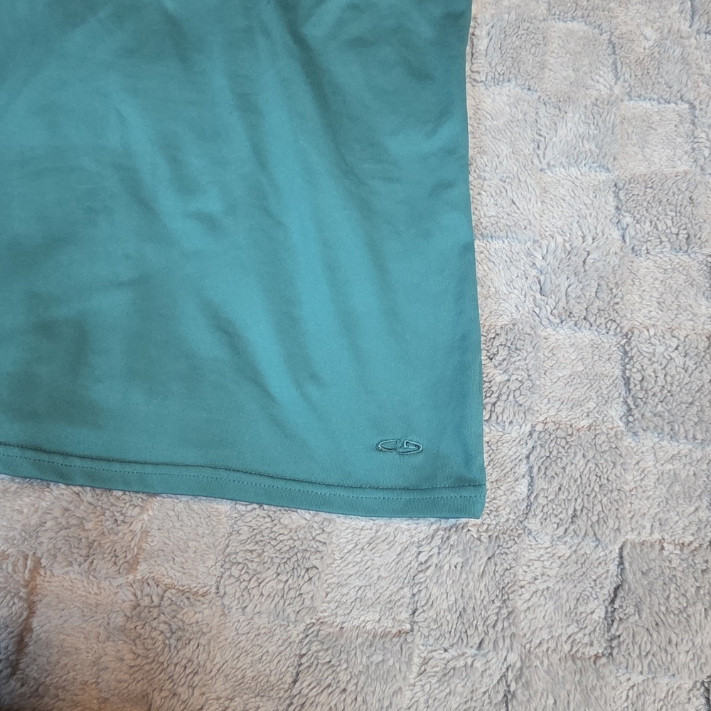 Champion C9 Tank Top Women's Black and PEACOCK GREEN Athletic Top size XL - Picture 7 of 9